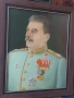 Стара картина портрет на фюрера и на Й.В.Сталин, снимка 12