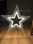 Акрилна петолъчна звезда 50 см.,5W, снимка 6