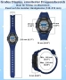 Детски часовник дигитален водоустойчив 50M – LED, аларма, 2 каишки, снимка 2