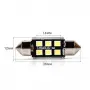 LED крушки 24V 6000K 6 SMD 2 броя с бяла светлина, снимка 3