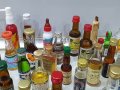 Колекция от миниатюрни бутилки алкохол , снимка 18