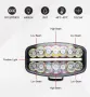 180W Мощен LED Диоден Халоген за Камиони Халогени за ролбар за Камион, снимка 4