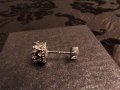 Сребърни обеци пр.925, снимка 10