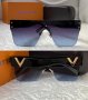 -25 % разпродажба  Louis Vuitton 2023 висок клас мъжки слънчеви очила маска, снимка 1 - Слънчеви и диоптрични очила - 38999948