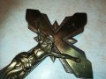 кръст 20см-мед/месинг-made in belgium 0902211045, снимка 2