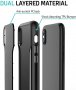 2 в 1 iPhone X / XS защитен кейс хибрид + стъклен протектор, снимка 5