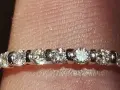 18К ЗЛАТЕН ПРЪСТЕН С ДИАМАНТИ СЕРТИФИКАТ , снимка 9