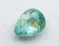 Зелено син Параиба турмалин с форма круша - 0.78кт.! Сертифициран! Нов!, снимка 5