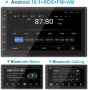Мултимедия за кола 7 инча  / Android 10.1/HiFi+WiFi+Bluetooth+RDS+FM+AM+GPS навигация, снимка 2