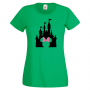 Дамска тениска Minnie Head Disney Castle Подарък,Изненада,Рожден ден,, снимка 3