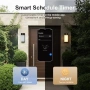 Нови 2 броя лампа LED външно осветление RGBIC 1500LM Alexa WiFi IP65, снимка 3