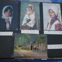 Стар албум със снимки картички-4, снимка 8 - Антикварни и старинни предмети - 31840146