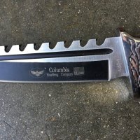 Огромен ловен нож Columbia S052  с фиксирано острие / 2 размера/, снимка 5 - Ножове - 42815347