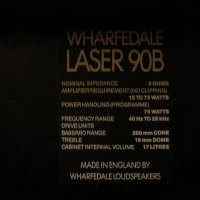 WHARFEDALE LASER 90B, снимка 5 - Тонколони - 35338076