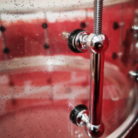 Уникални барабанчета от Акрил с осветление, снимка 3 - Ударни инструменти - 44630630