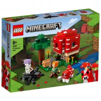 LEGO® Minecraft™ 21179 - Къщата на гъбите, снимка 1 - Конструктори - 38772130