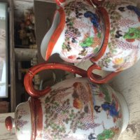 Японски комплект за чай, снимка 2 - Антикварни и старинни предмети - 30806629