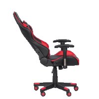 Геймърски стол Carmen 6195 - червено - черен, снимка 2 - Столове - 33728483