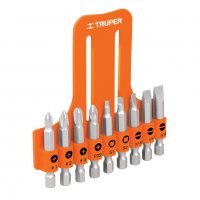 TRUPER Комплект битове 51 мм – 9 части -17789-, снимка 1 - Други инструменти - 35242710