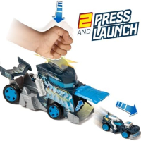 Нов Специален T-Racers Камион Ice Launcher - Създай и Стартирай деца играчка подарък, снимка 9 - Коли, камиони, мотори, писти - 44571533