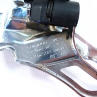Shimano SLX FD-M661 3x10 декланшор за МТБ планински байк, 34.9mm clamp, снимка 6 - Части за велосипеди - 18577632