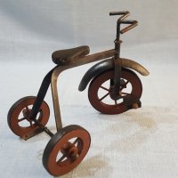 Старинна детска играчка-колело, снимка 3 - Антикварни и старинни предмети - 32071686