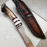 Ръчно изработен ловен нож от марка KD handmade knives ловни ножове, снимка 1 - Ножове - 34478488