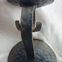 Стенна лампа от ковано желязо-ръчна изработка, снимка 2 - Лампи за стена - 42627476