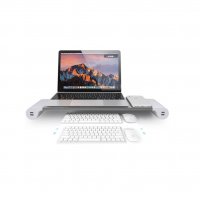 Алуминиева Стойка за Лаптоп/Монитор за Бюро Apple iMac  / Лаптоп MacBook Pro AiR за работно бюро, снимка 17 - Монитори - 26023287