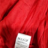 Елегантна дълга червена рокля Megz, снимка 4 - Рокли - 31356642