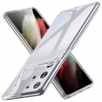 Samsung Galaxy S21 Ultra / S21 Plus + / Плътен прозрачен мек кейс калф гръб, снимка 4 - Калъфи, кейсове - 31801625