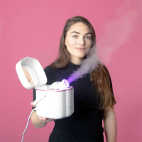 Envie Ionic Face Steamer с LED светлина, регулируема дюза и Nano Steam, снимка 4 - Други - 44530582