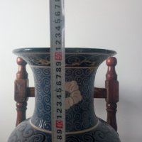 Продавам голяма,стара и красива, китайска ваза., снимка 2 - Колекции - 39728380