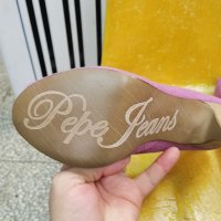 Страхотни дамски обувки Pepe Jeans 39 номер, снимка 8 - Дамски обувки на ток - 34967184