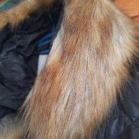 Дълго пухено палто Moncler (MONGIER), снимка 4 - Палта, манта - 38654755