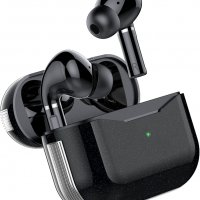 Нови безжични спортни слушалки с калъф за зареждане и шумопотискане, снимка 1 - Bluetooth слушалки - 34326348