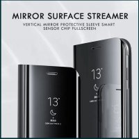 Смарт Калъф Тефтер за Huawei P Smart Pro 2019 Огледален 360, снимка 2 - Калъфи, кейсове - 31975575