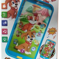 Детска занимателна играчка на български Забавен телефон смартфон с Животни, снимка 3 - Електрически играчки - 31033167