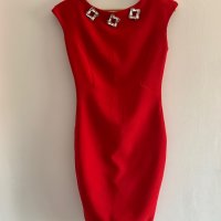 Fervente красива червена рокля, снимка 1 - Рокли - 29085333