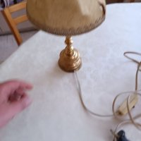 Стара медна нощна лампа , снимка 6 - Антикварни и старинни предмети - 40445858