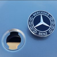 Емблема тип тапа за преден капак на Mercedes Benz / Мерцедес w220 w203 w211 CDI w204 w210  Чисто нов, снимка 4 - Аксесоари и консумативи - 35144181