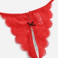 Червени секси бикини , снимка 1 - Бельо - 39008885