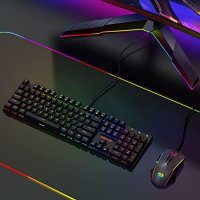 Нова Кабелна Клавиатура LED за PC лаптоп MAC ps4 игри, снимка 6 - Клавиатури и мишки - 42157874