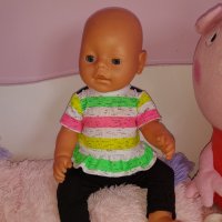 Дрешки за бебе(кукла)Борн 43см., снимка 6 - Кукли - 32083735