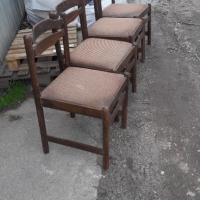 стари столове от масив, снимка 7 - Столове - 36439625