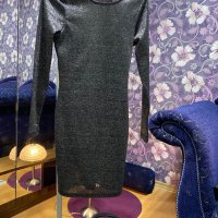 H&M къса брокатена рокля по тялото , снимка 6 - Рокли - 31293340