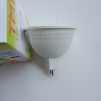 LED лампа / крушка / луничка 5W, 240V, Gu5.3, 400lm, снимка 1 - Крушки - 37485073