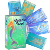 Разкошни таро карти с русалки: Mermaid Tarot и Oceanic Tarot, снимка 9 - Карти за игра - 34173963