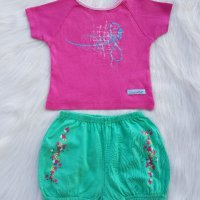 Блузка и къси панталонки 9-12 месеца, снимка 5 - Комплекти за бебе - 33956679