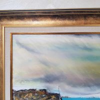 Маслена картина " Пясък и вятър ", снимка 5 - Картини - 44261318
